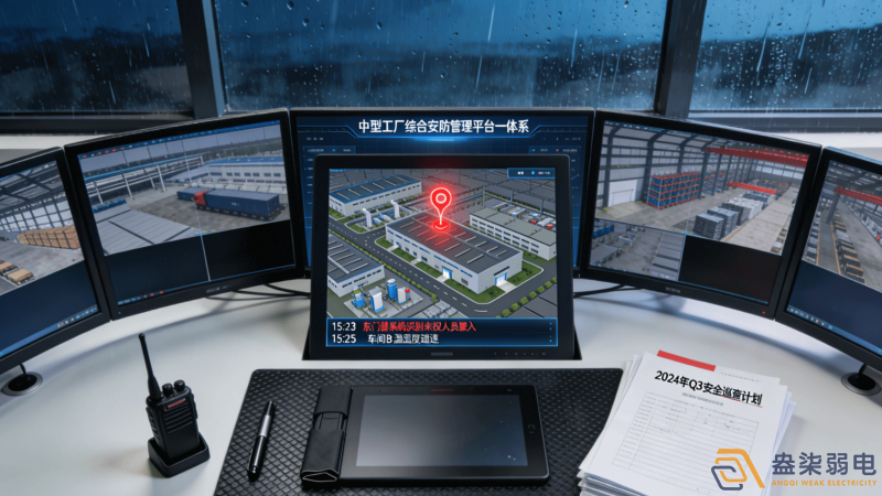 中型工廠綜合安防管理平臺一體機應(yīng)用說明