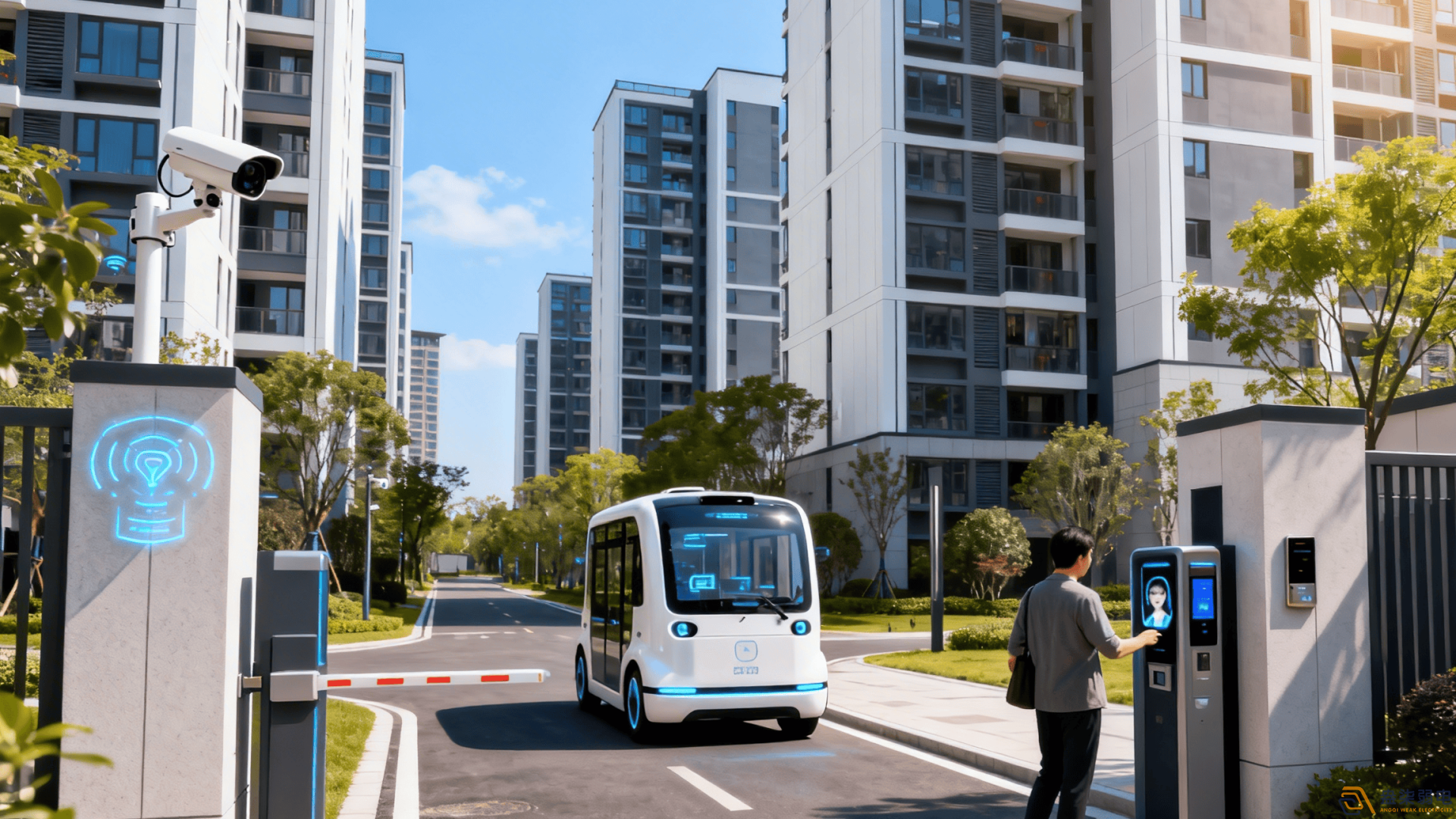 人臉識別進(jìn)小區(qū)，向智慧小區(qū)進(jìn)階