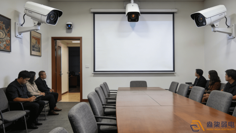 小型會(huì)議室監(jiān)控?cái)z像頭如何布置？