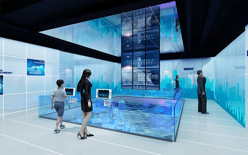 數(shù)字展廳裸眼3D展示，3D全息展廳的綜合應(yīng)用