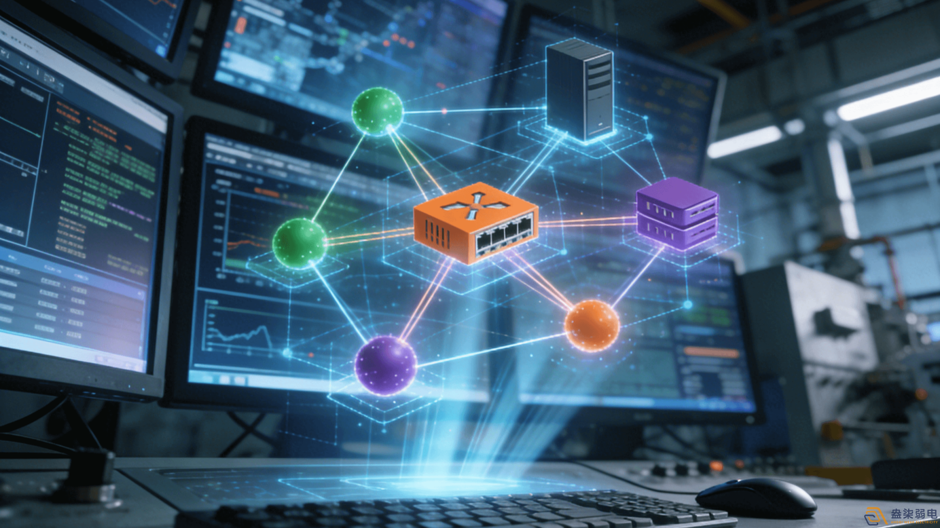 工廠200-500個網(wǎng)絡(luò)點(diǎn)位組網(wǎng)建議