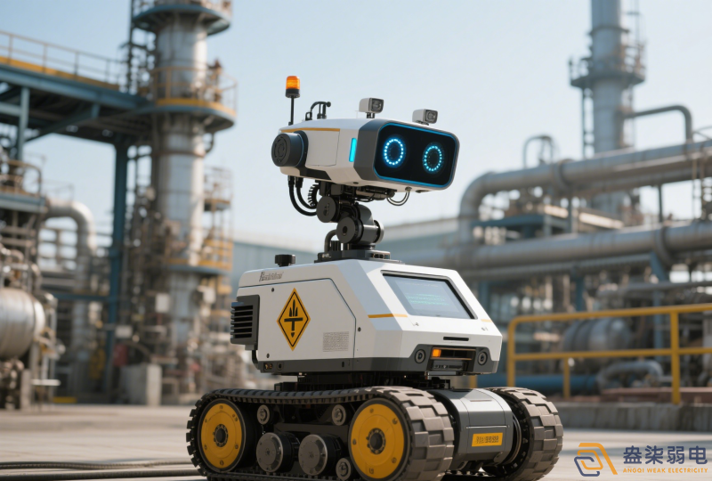 化工園區(qū)防爆智能巡檢機器人是什么樣的？