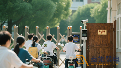 門禁擺閘如何防止電瓶車碰撞？